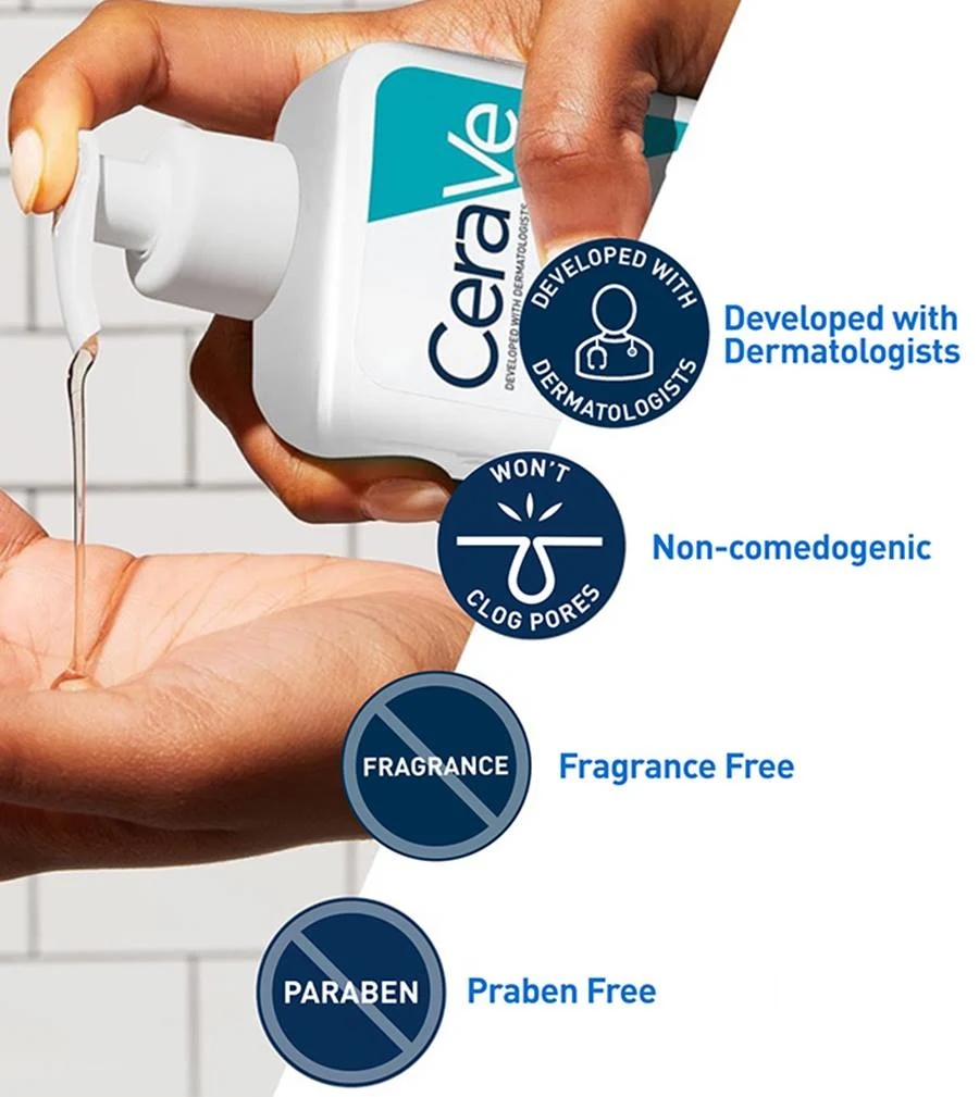 Cerave Acne Control Cleanser (237ml), Salicylic Acid Cleanser 2