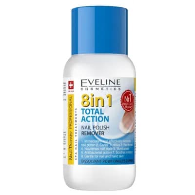 EVELINE Cosmetics 8 in 1 Total Action Nail Polish Remover - 150 ml