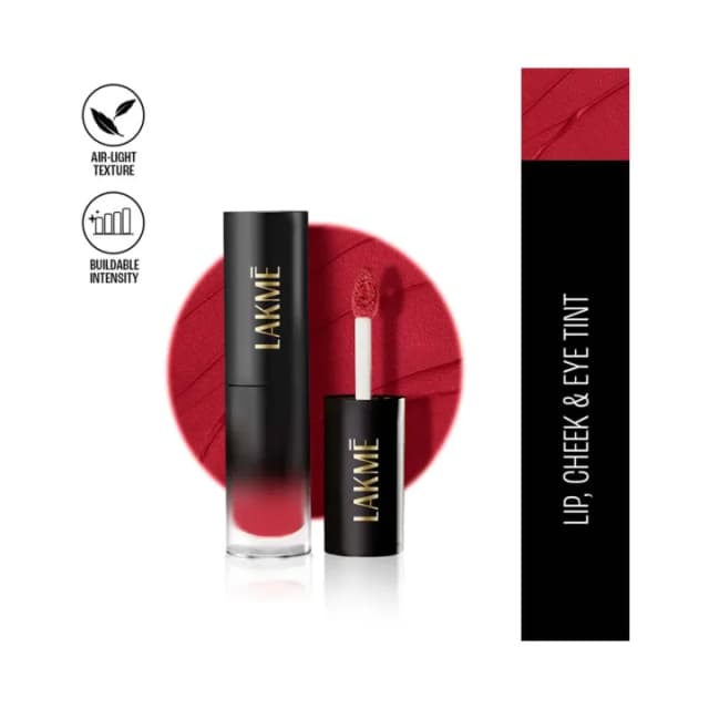 Lakme Xtraordin-Airy One-And-Done Tint - Crimson Kisse (3 ml)