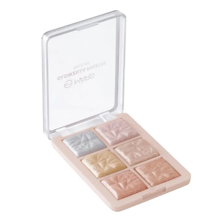 MARS Glowzilla 6 Colour Highlighter Palette | Ultra Blendable & Long Lasting | Blinding Glow 2
