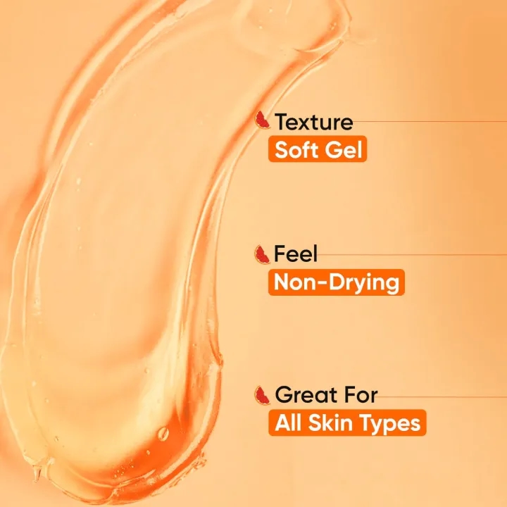 DOT & KEY Vitamin C + E Super Bright Gel Face Wash For Glowing And Brightening Skin 100ml 3