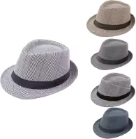 1Pcs Unisex Hat Men Women Fedora Trilby Wide Brim Straw Cap Beach Sun Gentleman Adlut 1