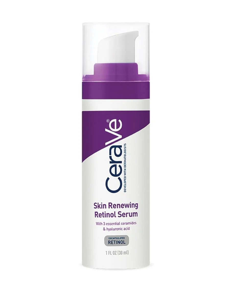 CeraVe Anti Aging Retinol Serum For Smoothing And Skin Brightening , Cera Ve With Retinol , Hyaluronic Acid , Niacinamide , And Ceramides 30 ML 1
