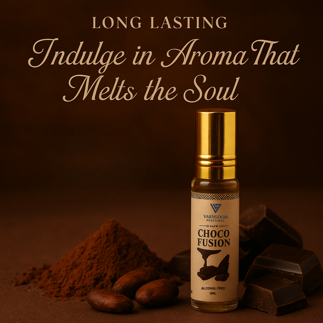 VaryGood Perfumes Choco Fusion Attar Roll On 8ml | Rich & Warm Long Lasting Concentrated Perfume for Men & Women 2