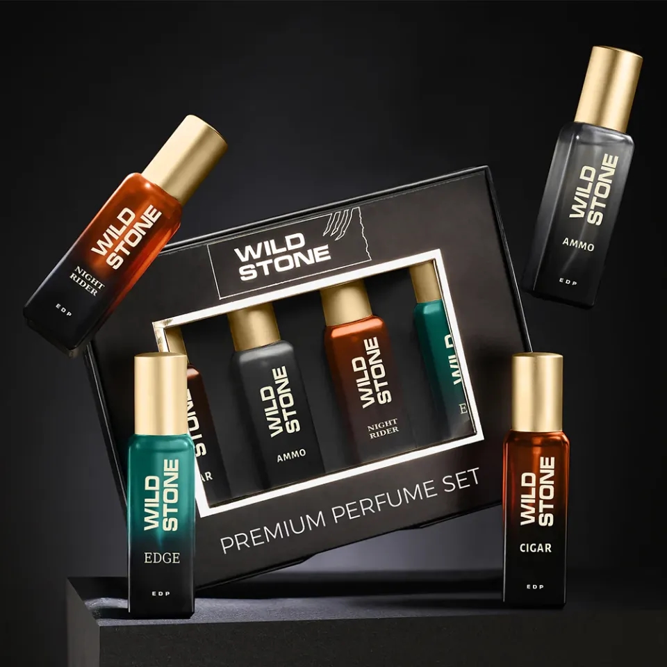 WildStone Premium Perfume Gift Set for Men 4x20ml 4