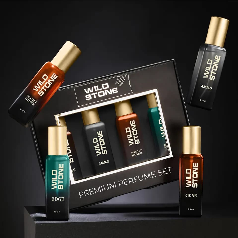 WildStone Premium Perfume Gift Set for Men 4x20ml 3