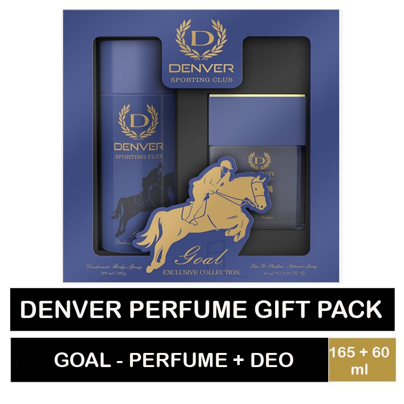 Denver Sporting Club Goal Perfume and Deo Combo Set - 60ml & 165 ml 1