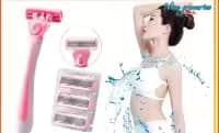 WETELL 3 Women’s Disposable Razors – Triple Blade Shaving Razor 31 Refill Cartridges. 1
