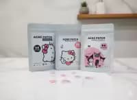 96Pcs Sanrio Hello Kitty Shaped Acne Care Sticker Cartoon Acne Patches Invisible Acne Cover Removal Pimple Patch Skin Care