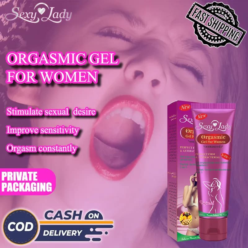 New SexyLady Orgasmic Gel For Women 3in1 -(Perfect, Firm & Antibacterial) 50g 4