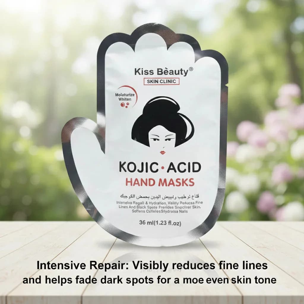 Kojic Acid Hand Mask – Soft, Smooth & Bright Hands – Deep Moisturizing (36ml) 2