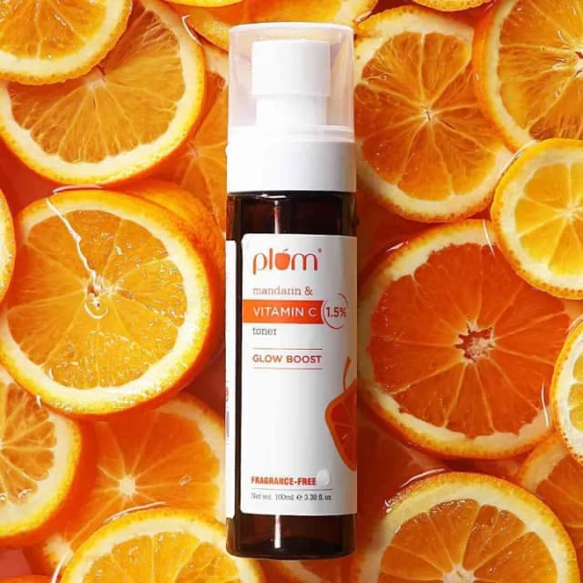 Plum 1.5% Vitamin C Toner with Mandarin For Glowing Skin - 100ml