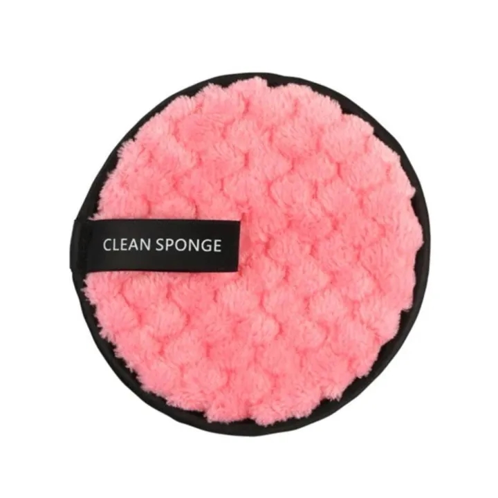 Microfiber Reusable Makeup Removal Sponge Pad 1