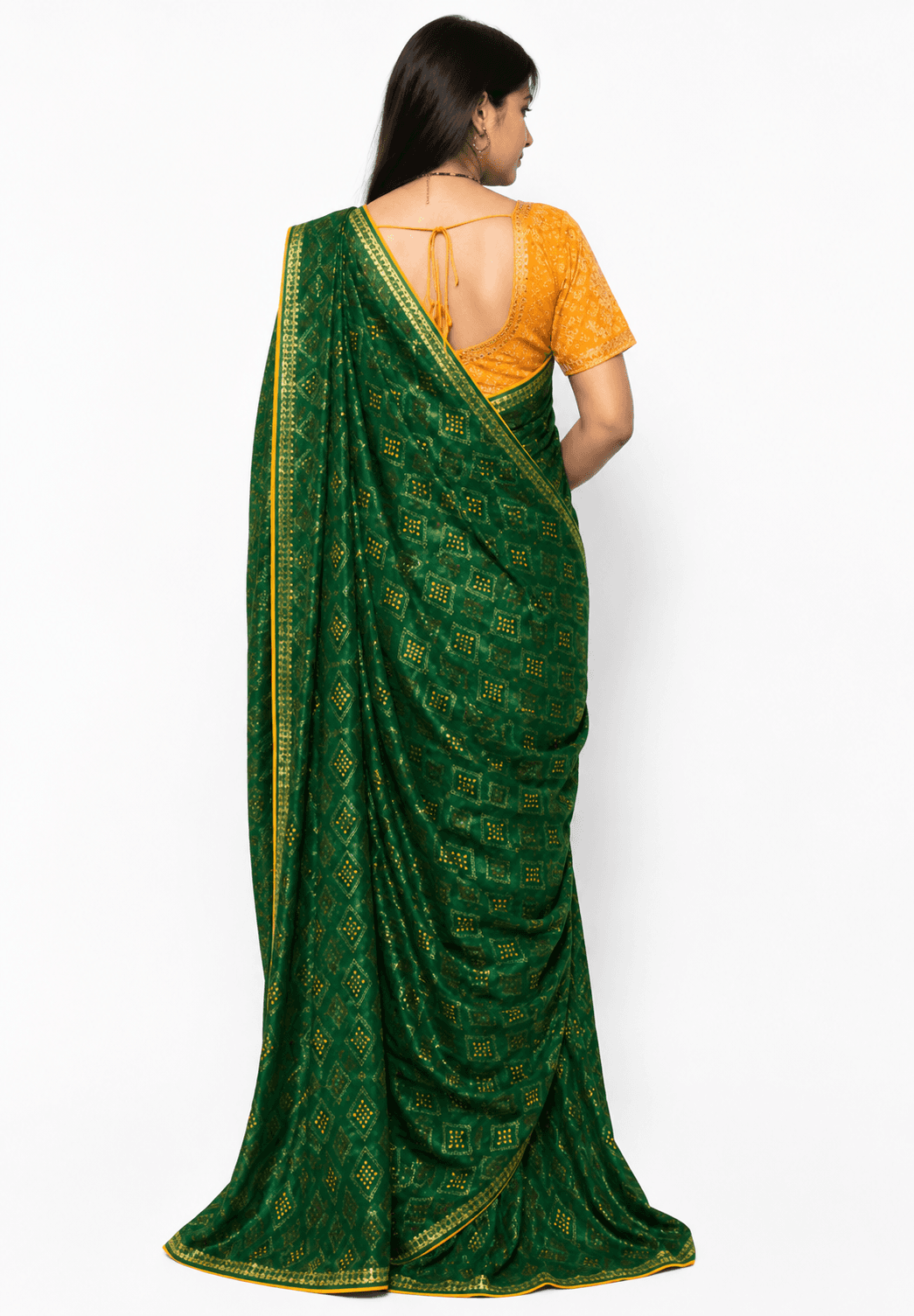 Shivsakti coection Geen saree 1