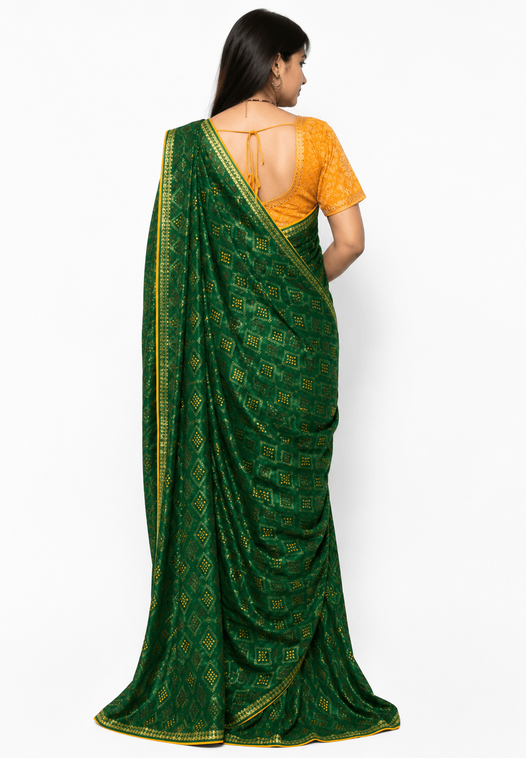Shivsakti coection Geen saree 2