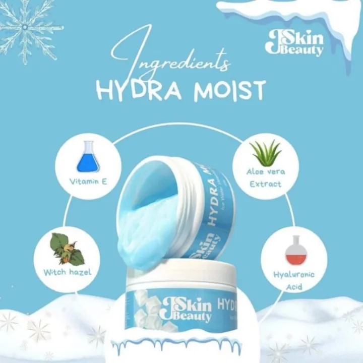 JSkin Beauty Hydra Moist Ice Water Sleeping Mask-300gm Made in Philippines Hydramoist 6