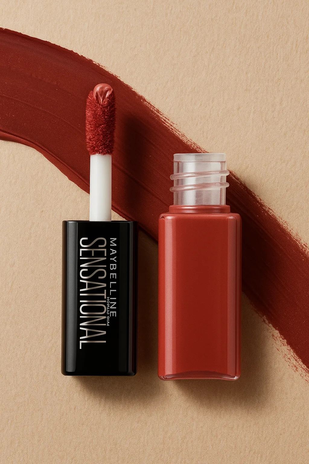 Maybelline New York Color Sensational Liquid Matte Mini Lipstick | 02 Soft Wine | 2.7 ml 5