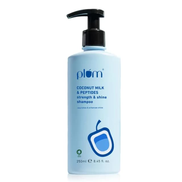 Plum Coconut Milk & Peptides Strength & Shine Shampoo - 250ml