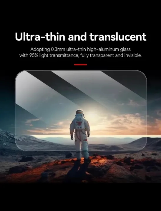 TELESIN Tempered Film For Insta360 Ace Pro 2 Screen Protector Lens Protective Glass Dustproof for Action 5Pro HD Tempered Film 3