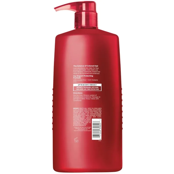 Loreal Paris Elvive Color Vibrancy Protecting Shampoo, for Color Treated Hair 828ml | Made in USA | Protecting Shampoo | For Color Treated Hair - By Allure Cosmetics 2