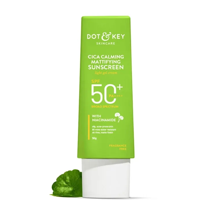 Dot & Key CICA Calming Niacinamide Sunscreen SPF 50 PA+++, 50gm 1