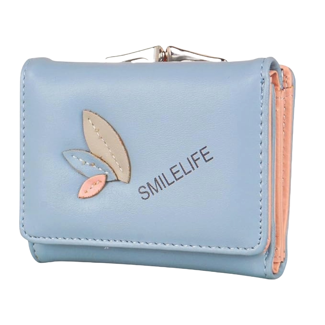 Pu Leather Short wallet for Ladies, Bags for Women, Mini hand Clutch Card Holder, Put under big bags too. 1