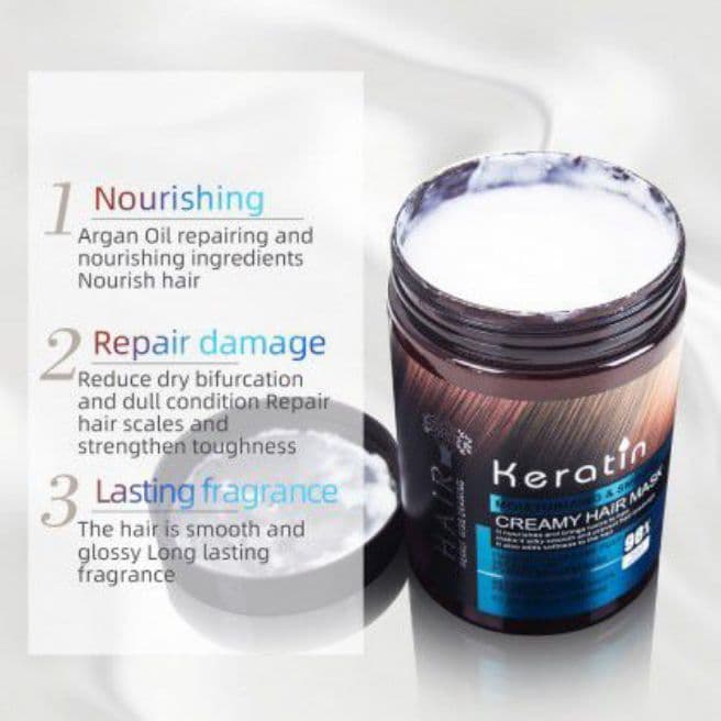 Keratin Shampoo and Treatment Combo (500gm+500gm) 3