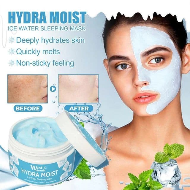West & Month Beauty Original Hydra Moist Ice Water Sleeping Mask-100gm 3