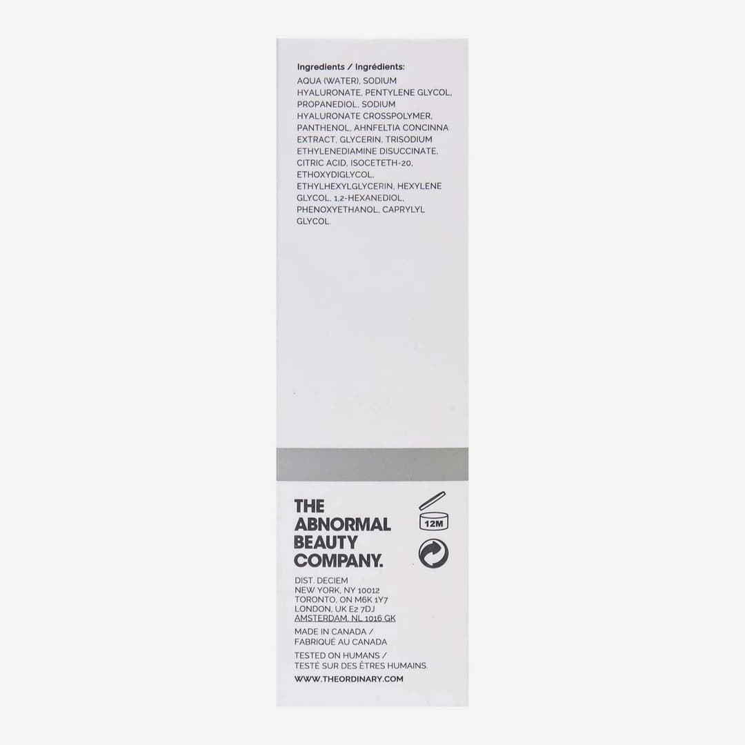 The Ordinary Hyaluronic Acid 2% + B5 30 MI 3