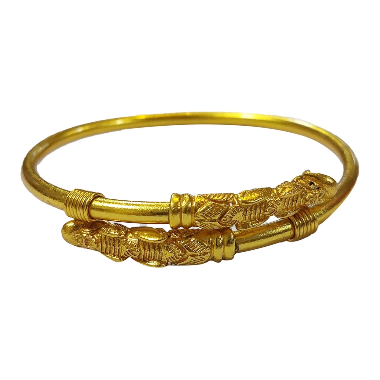 VaryGood Panchadhatu Baghmukhe Adjustable Bracelet For Women VaryGood Gold Tone Casual Panchadhatu Bracelet For Women 1
