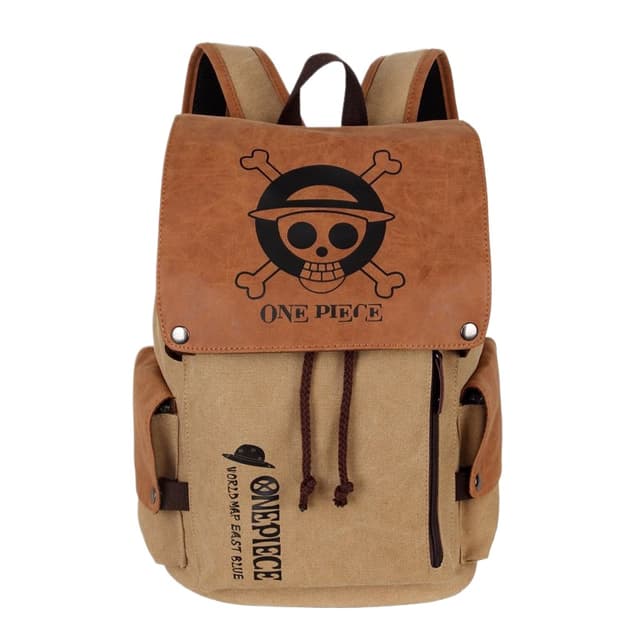 Anime One Piece Luffy Students Backpack Genuine Backpack