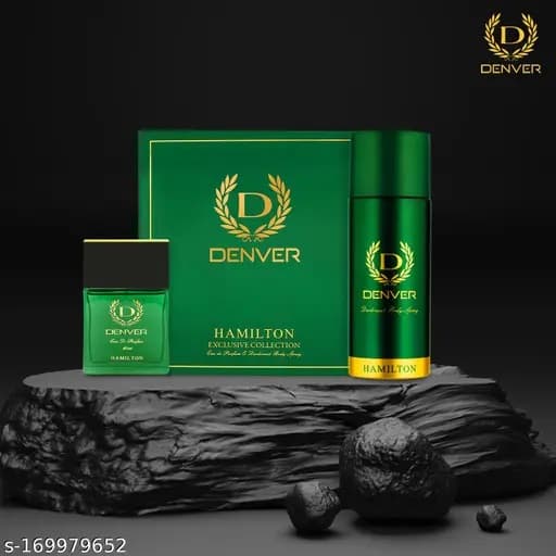 Denver Hamilton Perfume and Deo Combo Set - 60ml & 165 ml
