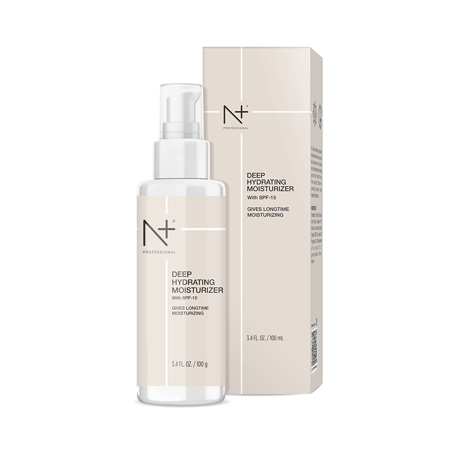 N Plus Professional Deep Hydrating Moisturizer With SPF-15 (100g) 1