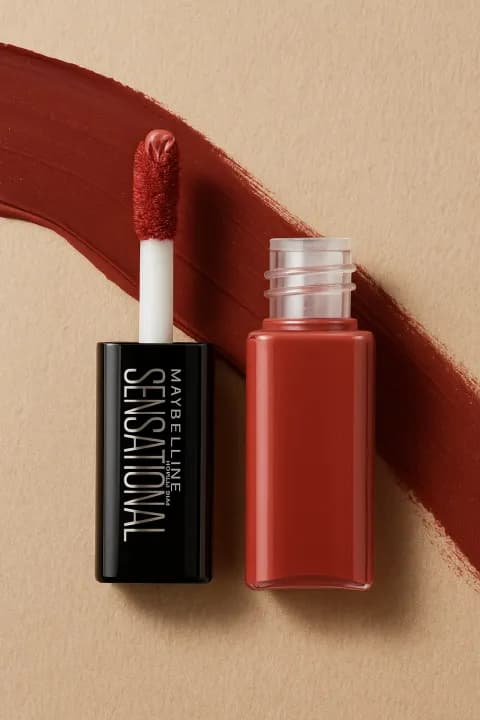 Maybelline New York Color Sensational Liquid Matte Mini Lipstick | 02 Soft Wine | 2.7 ml 2