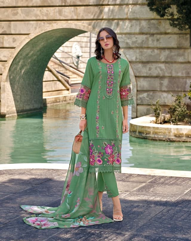 Kailee Kurti Sets For Women In Green