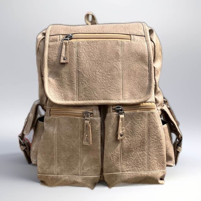Perfect Casual PU Leather Backpack for Men | Student Backpack | Travel Bags for Men |