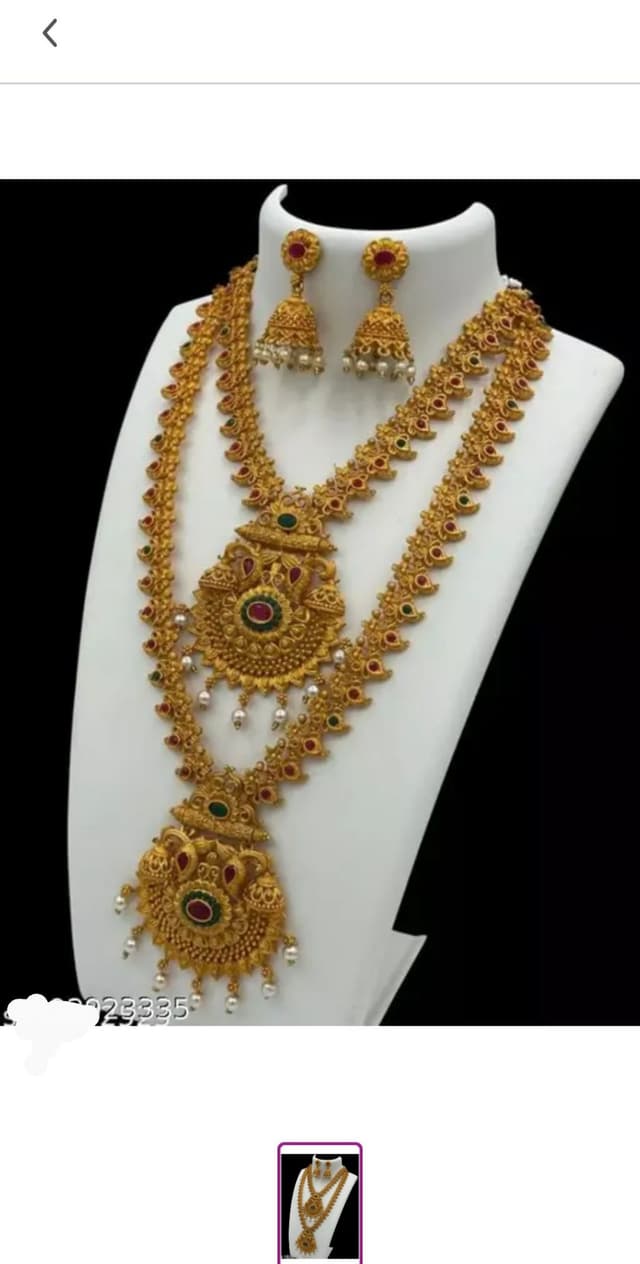 Temple Jwellery Full Set