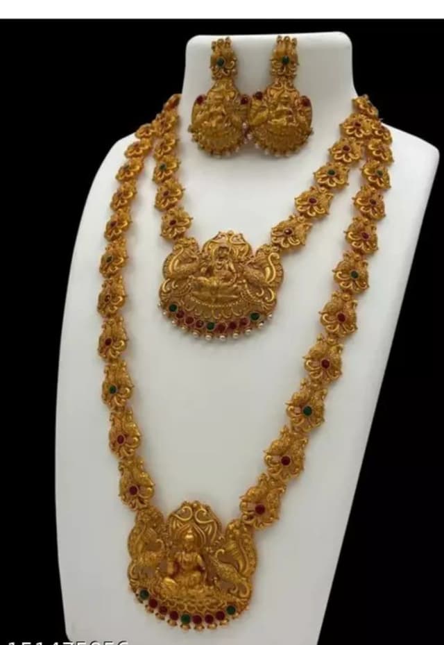 Temple Laxmi Jwellery Full Set