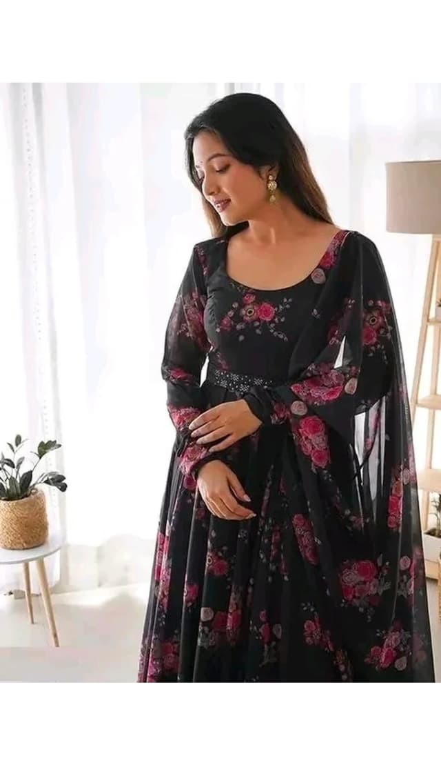 Kurta Dupatta Belt Set