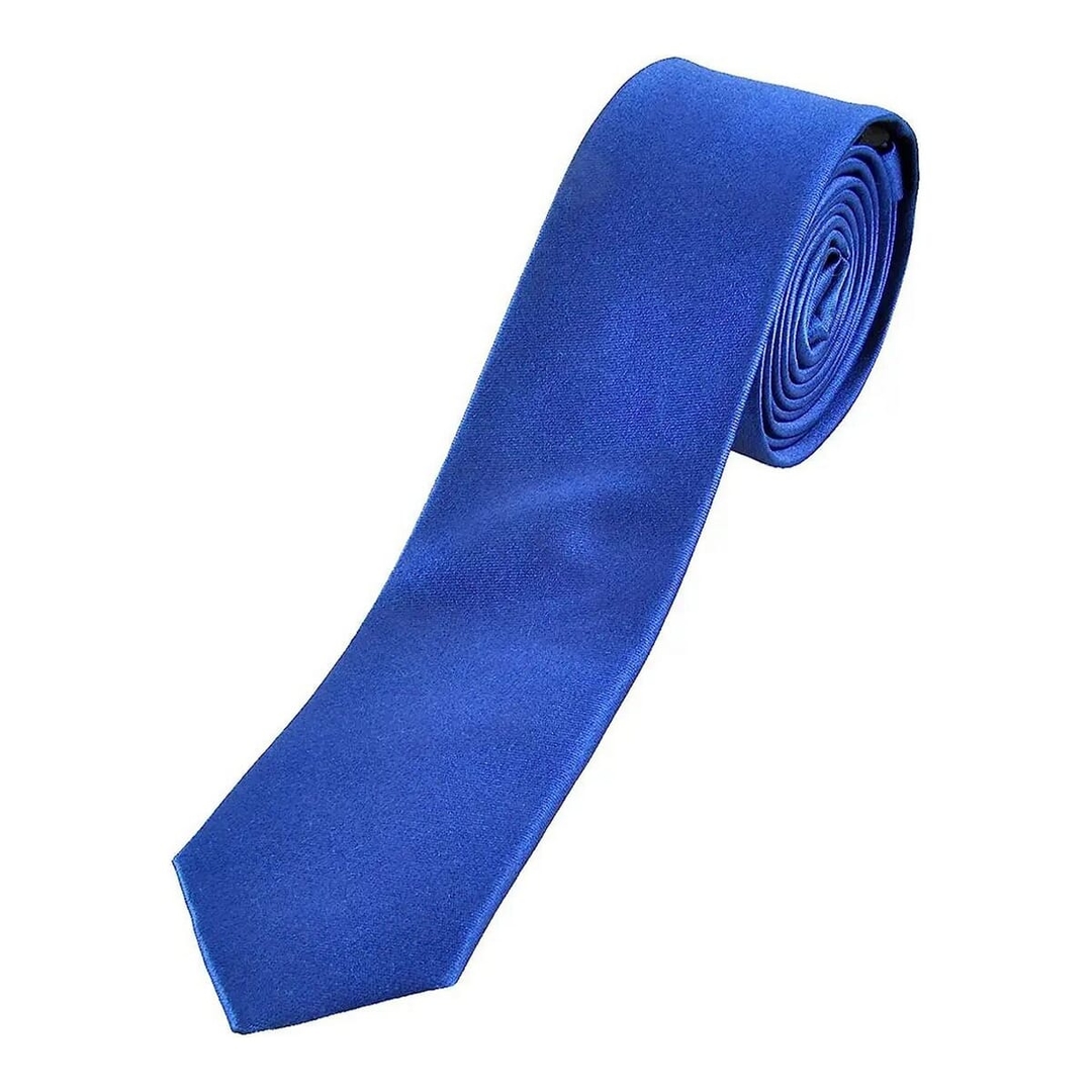 Blue Shiny Tie For Men |Casual Men Tie For Party 1