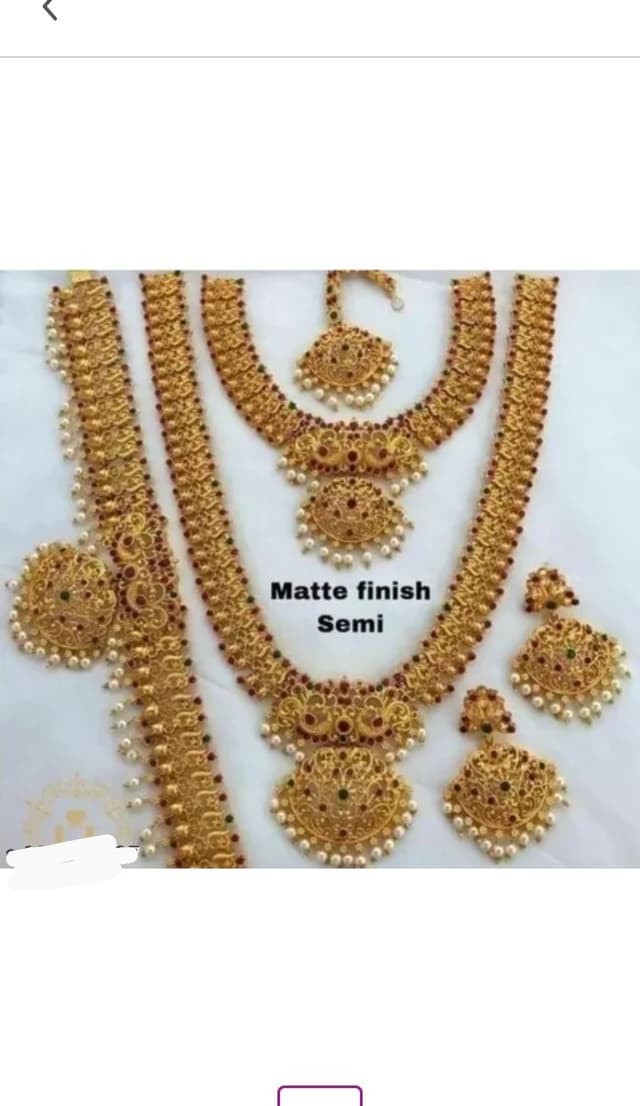 Temple Brash Kamarbelt Magtika Jewellery Full Set
