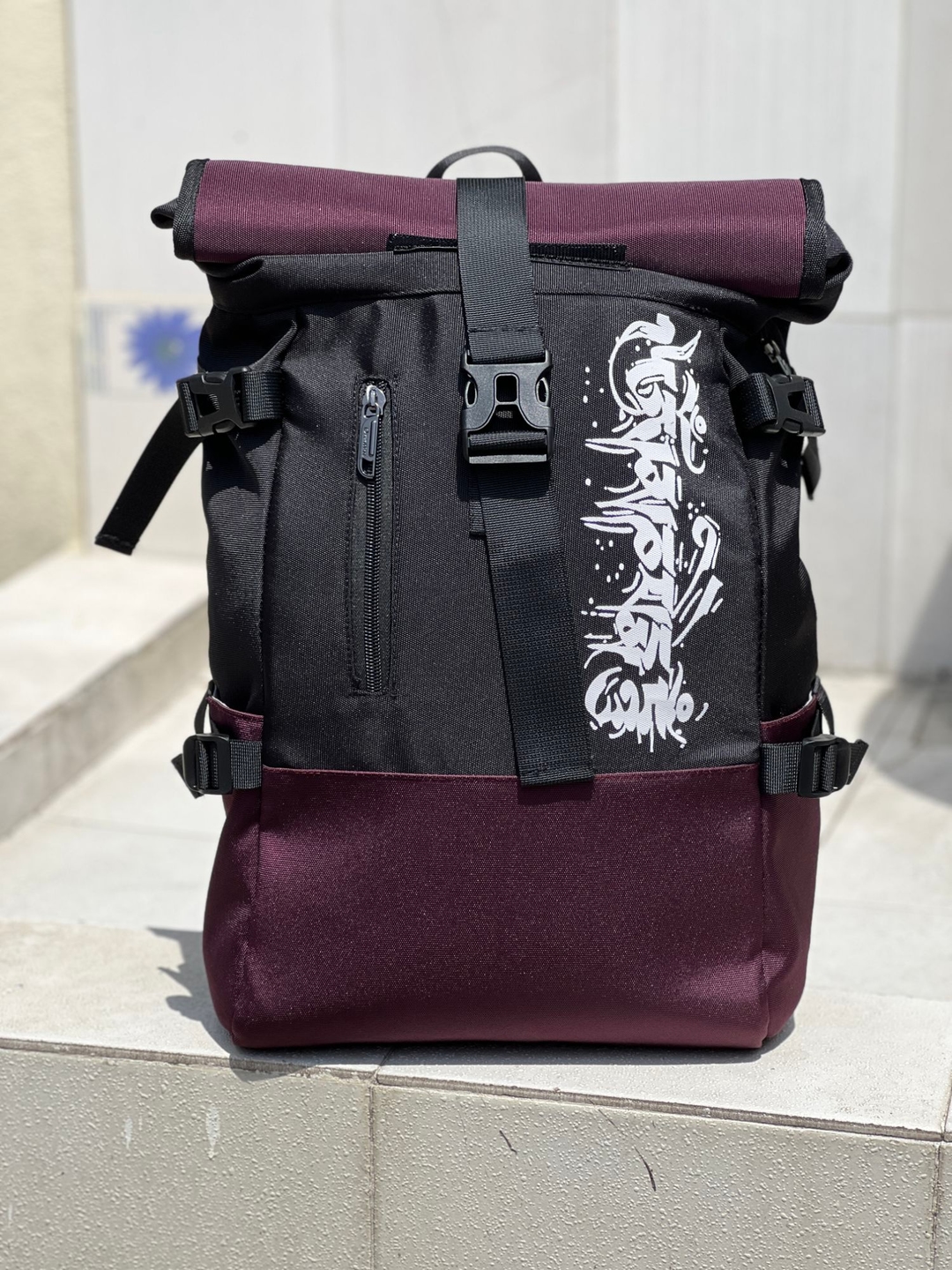 Stylish Roll Top Laptop Backpack | Water-Resistant Fabric | Comfortable & Durable Design 1