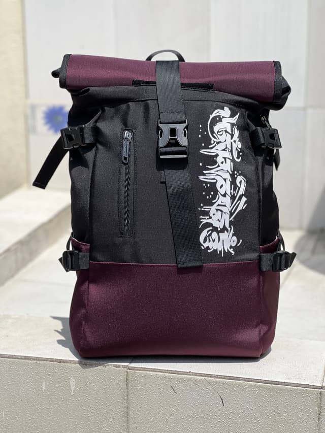 Stylish Roll Top Laptop Backpack | Water-Resistant Fabric | Comfortable & Durable Design