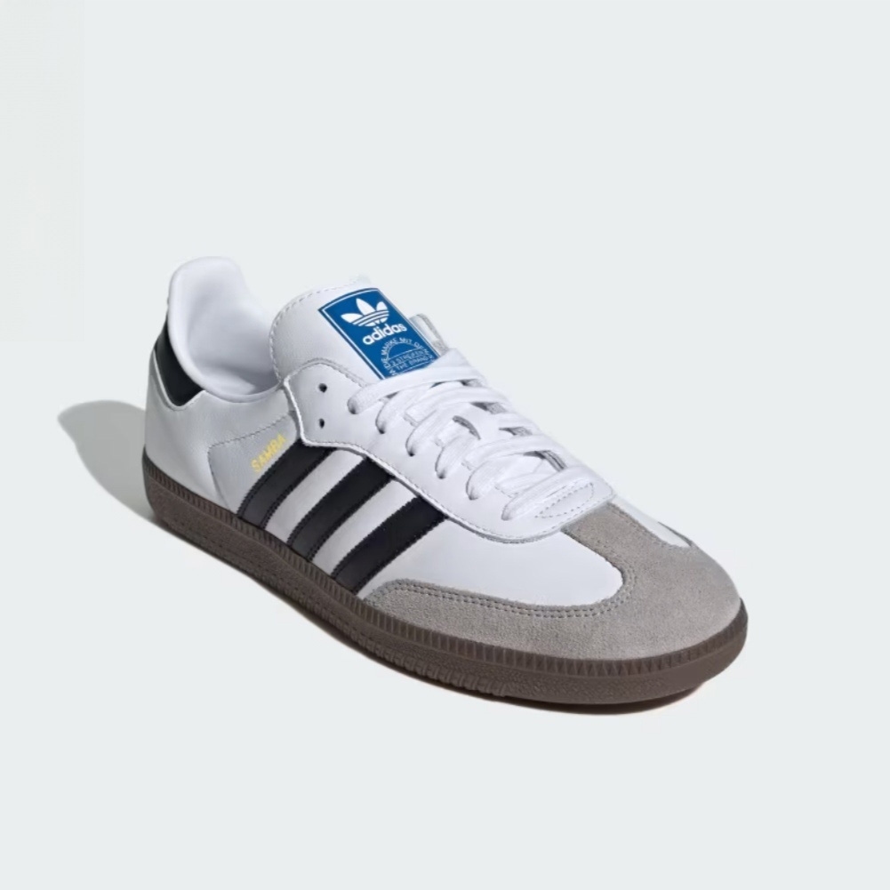 Samba OG Shoes Classic Sports Leather Retro Low Top Lacing Casual Shoes for Women 1