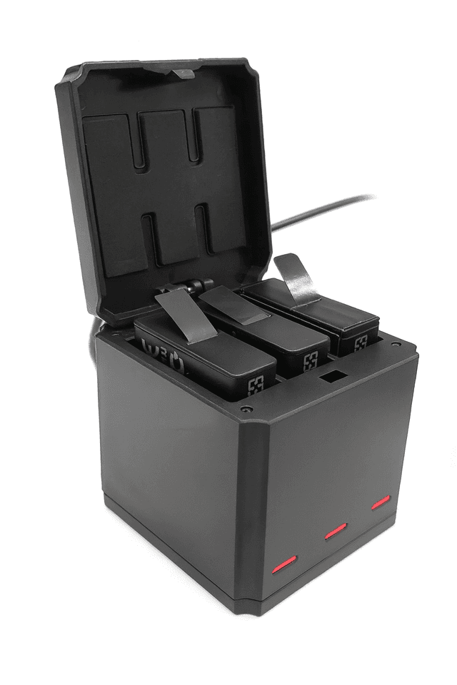 TUYU Battery Charging Box With Type-C Port Case For GoPro Hero 5/6/7 Action Cameras