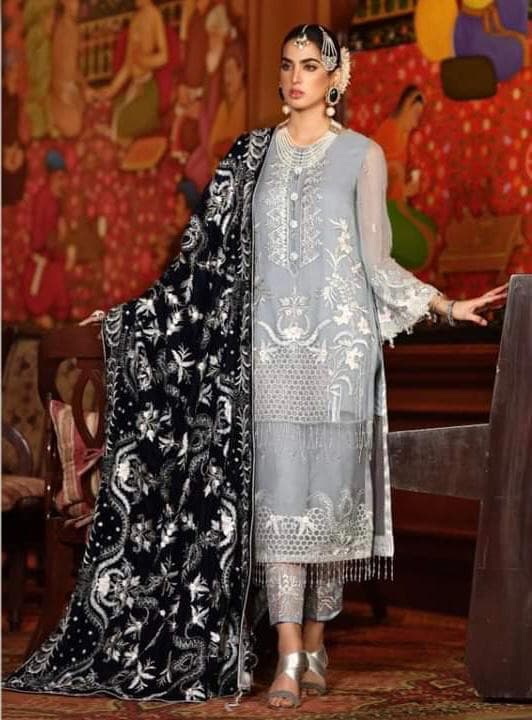 Pakistani Unstitched Kurti Sets For Women