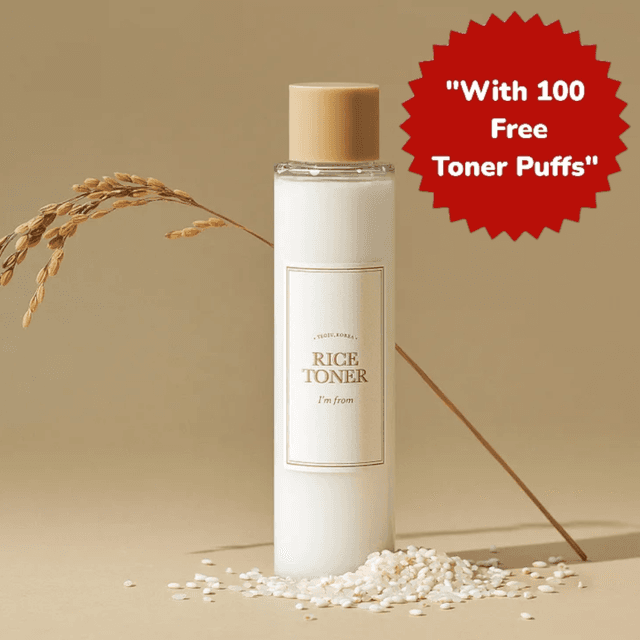 I'm From Rice Toner - 150ml | Korean Skincare | Brightening, Hydrating & Skin Tone Care for All Skin Types