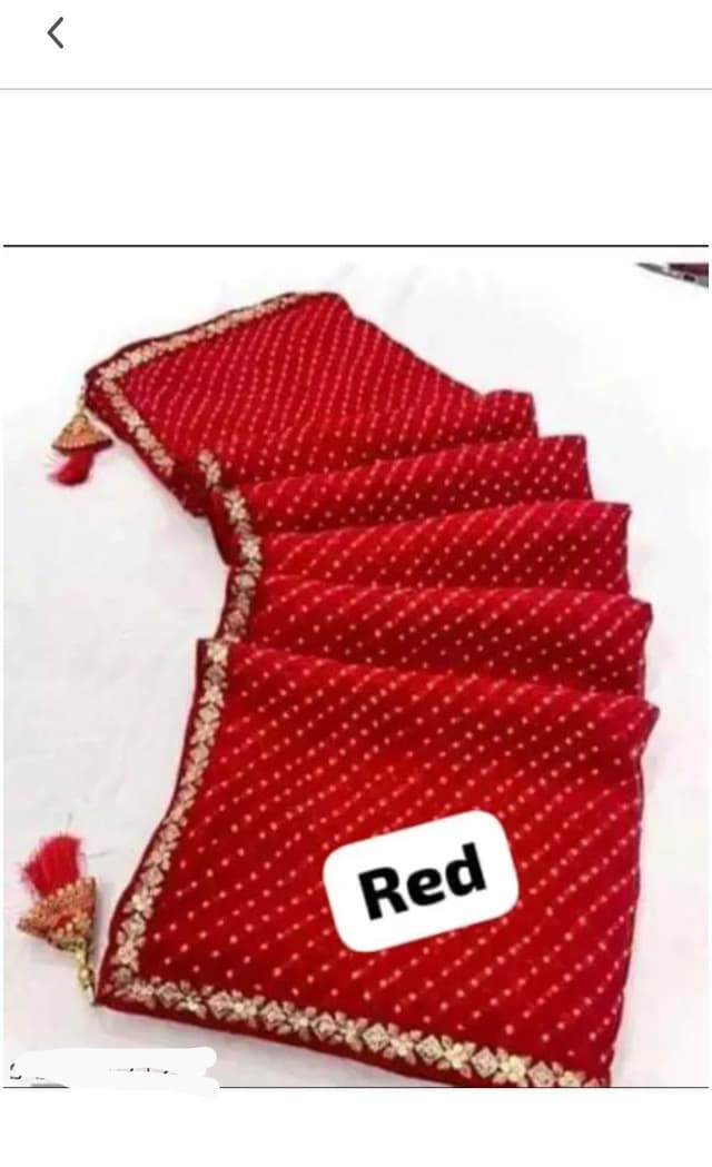 Chunri Print Saree