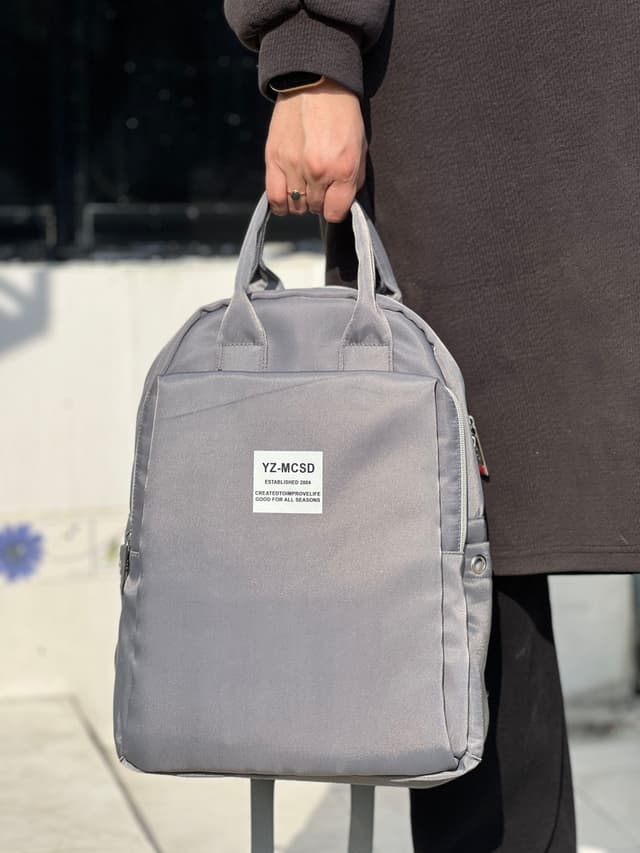 Modern Mini Backpack with Top Handle | Casual & Office Use For Girls