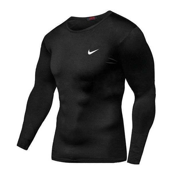 Black Full Sleeves Fitting Compression Shirt For Men 1